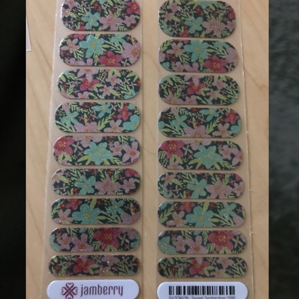Jamberry Full sheet Sweet September